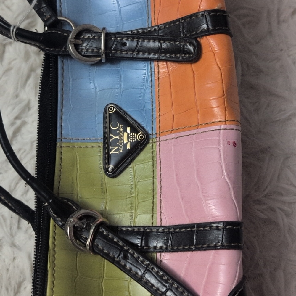 Colorful Patchwork Women's Bag - Picture 3 of 10